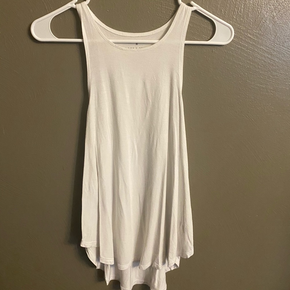 White tank top
